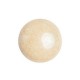Les perles par Puca® Cabochon 14mm Opaque beige ceramic look 03000/14413